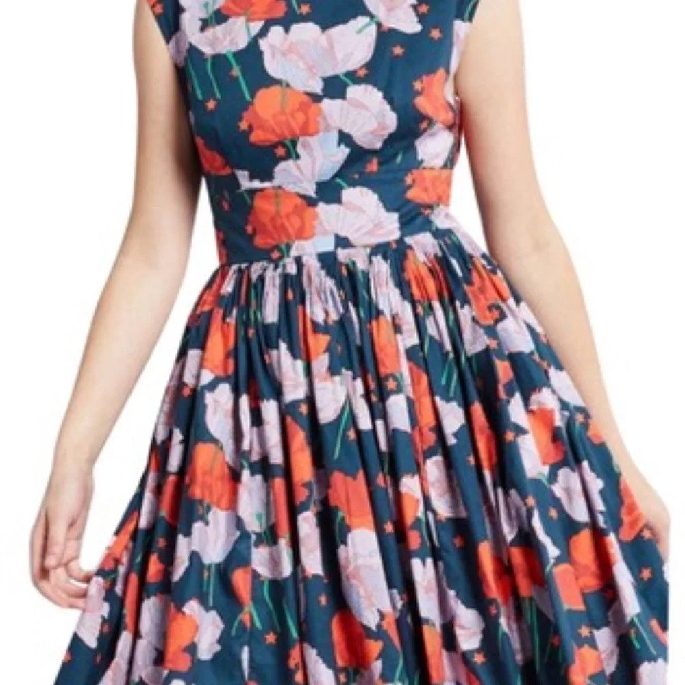 Modcloth "Fabulous Fit and Flare" in Tulips